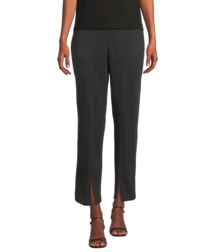 Pact Women's Airplane Tapered Leg Pants Charcoal Heather | Organic Cotton, Relaxed Fit, Ankle Length thumbnail 1