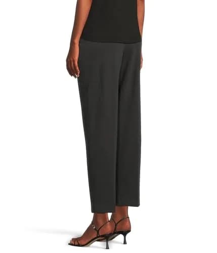 Pact Women's Airplane Tapered Leg Pants Charcoal Heather | Organic Cotton, Relaxed Fit, Ankle Length thumbnail 3
