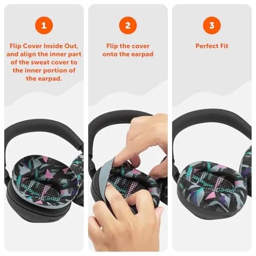 WC SweatZ XM6 Silicone Sweat Covers for Sony WH-1000XM6 | Sweatproof, Washable, Durable (70-120 chars) thumbnail 5