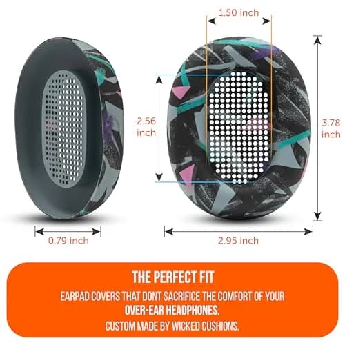 WC SweatZ XM6 Silicone Sweat Covers for Sony WH-1000XM6 | Sweatproof, Washable, Durable (70-120 chars) thumbnail 6