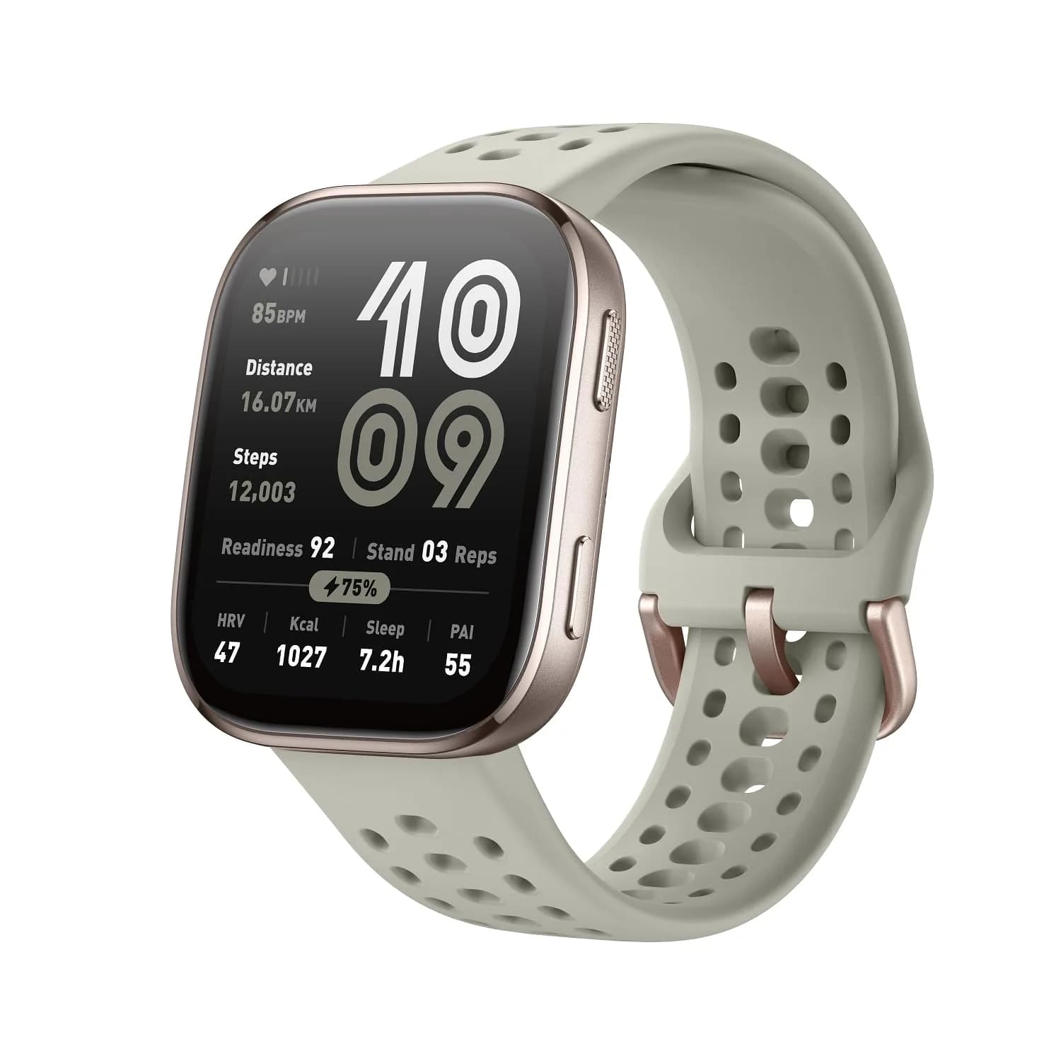 Amazfit Bip 6 Smart Watch 44mm Stone | 14 Day Battery - main product image