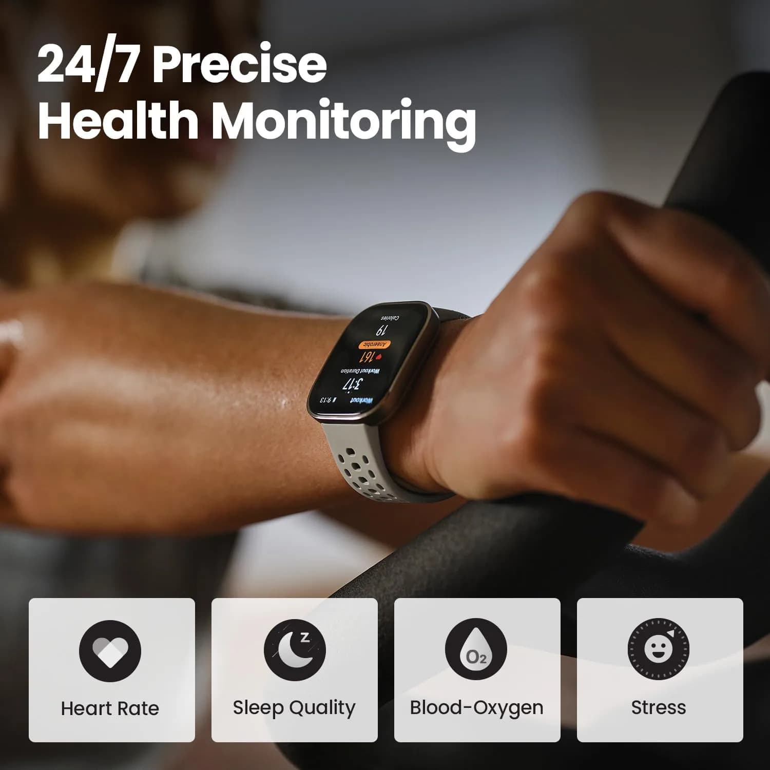 Amazfit Bip 6 Smart Watch 44mm Black | 14 Day Battery - view 6
