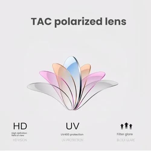 Harlafou Replacement Lenses for Ray-Ban Meta RW4006 RW4008 50mm | Photochromatic Transition Lenses, 50mm for RW4006 thumbnail 5