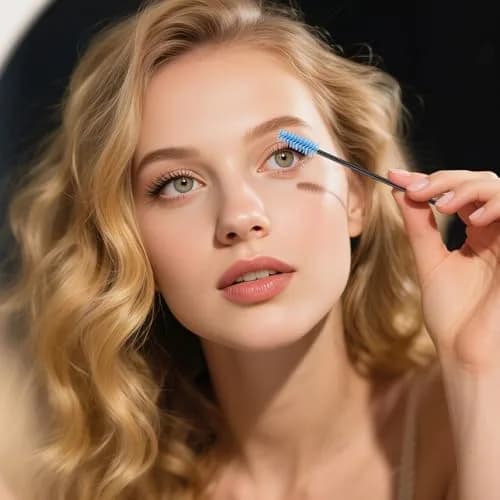 BTYMS Disposable Mascara Wands Eyelash Brush Brow Applicators 10 cm | Perfect for Lash Extensions & Clumping-Free (70-120 chars) thumbnail 7