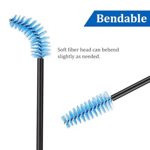 BTYMS Disposable Mascara Wands Eyelash Brush Brow Applicators 10 cm | Perfect for Lash Extensions & Clumping-Free (70-120 chars) thumbnail 3
