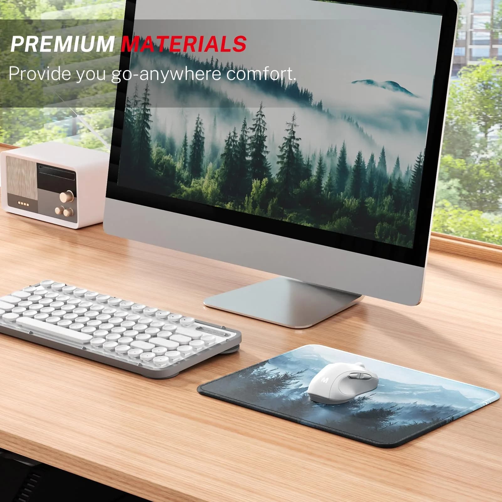 MROCO Cloud Forest Mouse Pad 8.5 x 11 Inch | Smooth Glide & Precise Control - view 6