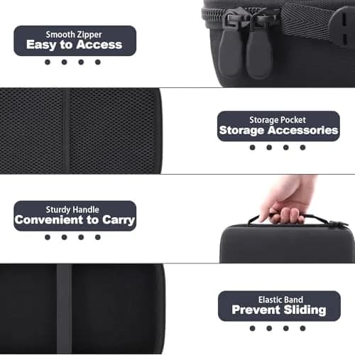 Aenllosi Hard Case for Zoom H8 Digital Multitrack Recorder | Dustproof, Waterproof & Light thumbnail 3
