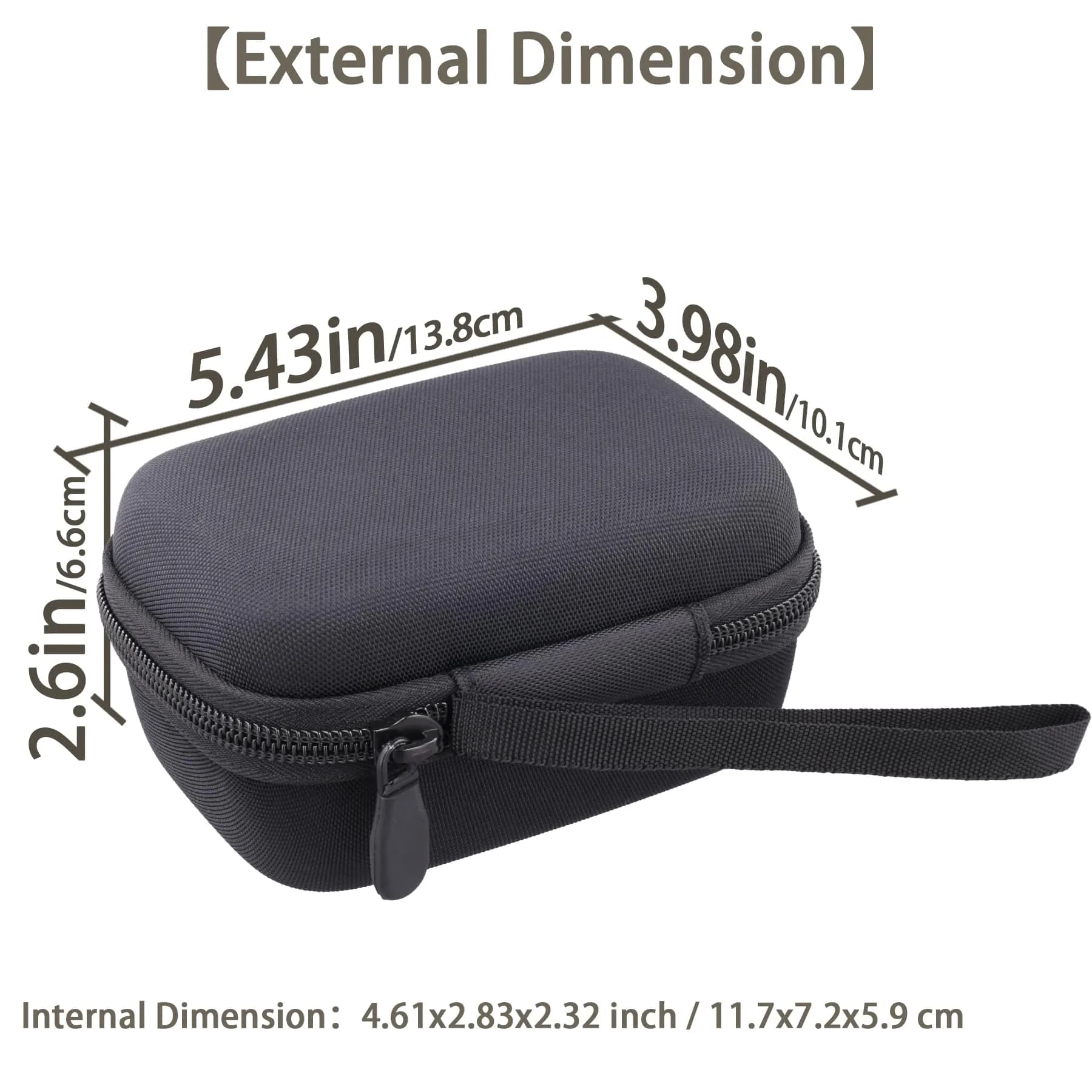 Aenllosi Hard Case for Zoom H2essential/H2n Stereo Recorder | Dustproof, Waterproof & Lightweight thumbnail 7