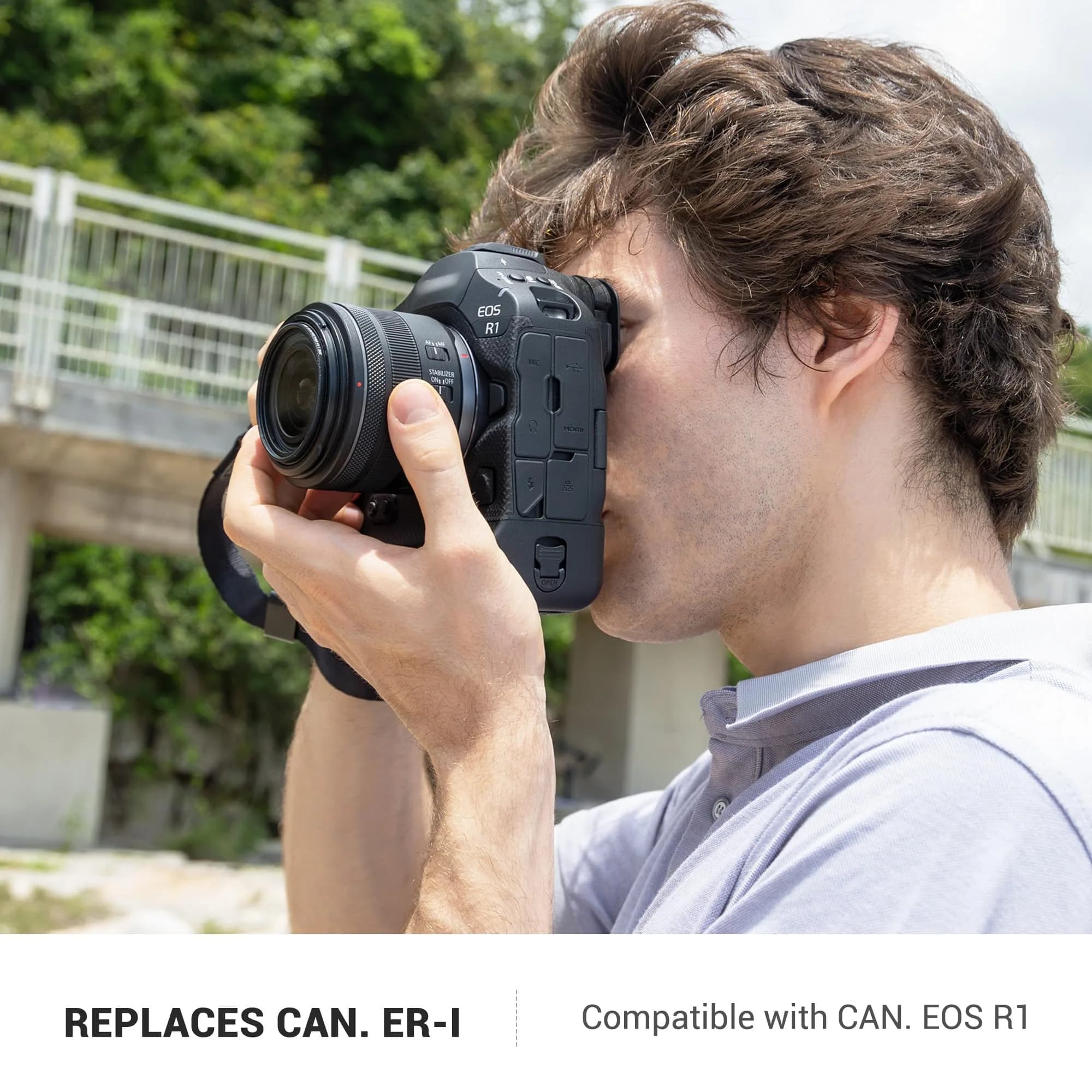 JJC EOS R1 Soft Silicone Camera Eyepiece Eyecup - Replaces Canon ER-I Rubber Eyecup - view 2