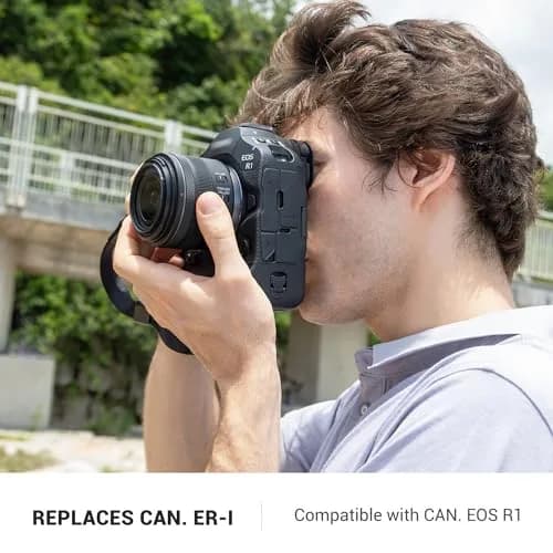 JJC Soft Silicone Eyecup for Canon EOS R1 Camera | Blocks Light, Protects Viewfinder thumbnail 2