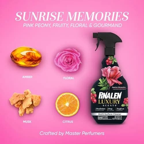 PINALEN Multipurpose Cleaning Spray 22 fl oz | Luxury Sunrise Memories Fragrance for Kitchen & Surfaces thumbnail 2