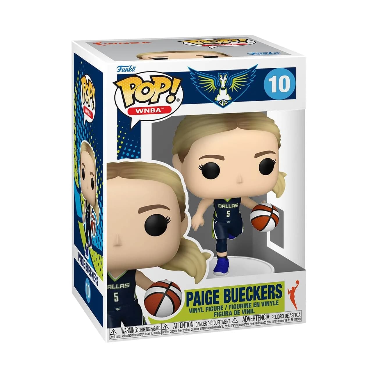 Funko POP! WNBA: Wings - Paige Bueckers | 3.9 in Vinyl Collectible for Fans & Collectors — Multicolor