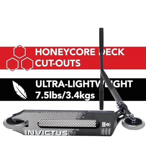 Root Industries Invictus Complete Pro Scooter – 120mm Honeycore Wheels, Chromolite Bars, HIC Compression & Cut-Out Deck (Black (2025)) | Lightweight & Durable thumbnail 3
