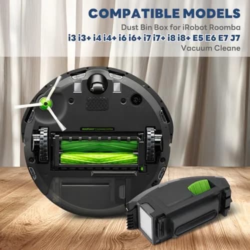 Sgizoku Dust Bin Box for iRobot Roomba i3 i3+ i4 i4+ i6 i6+ i7 i7+ i8 i8+ E5 E6 E7 J7 Vacuum Cleaner | Replacement Waste Dustbin Part thumbnail 3