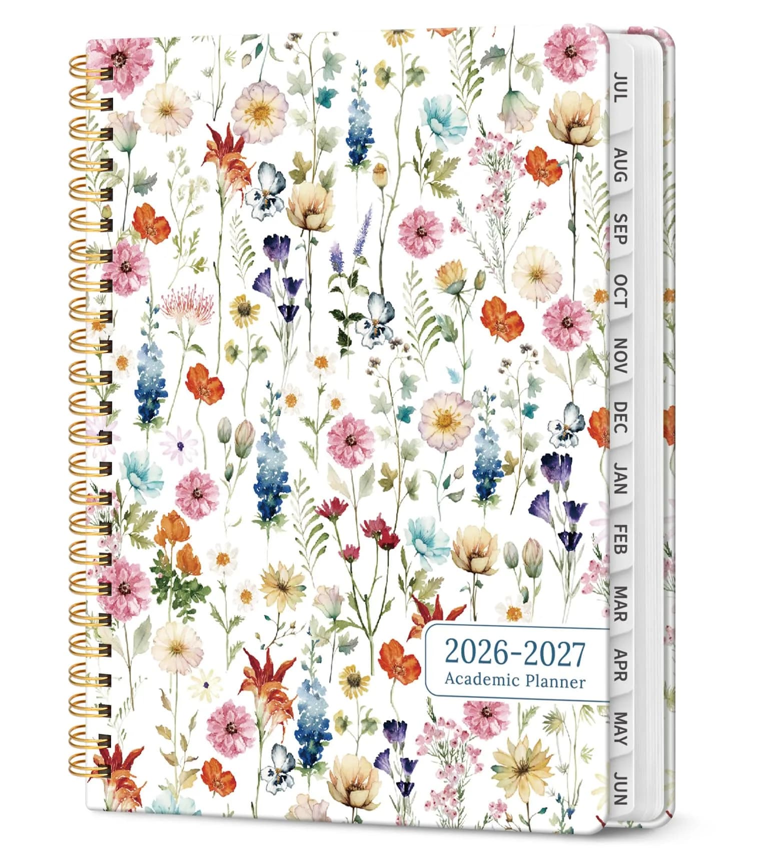 Taja Academic Planner 2026-2027, Jul 2026-Jun 2027 Monthly & Weekly Calendar Planner 21.6 cm (8.5 in) | Acid-Free Paper for Smooth Writing - main product image