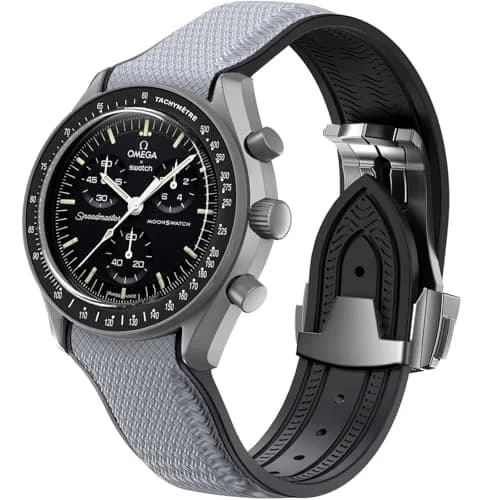 REBANDACE Watch Strap for Omega x Swatch MoonSwatch 20mm | Curved No Gap Replacement Band thumbnail 1