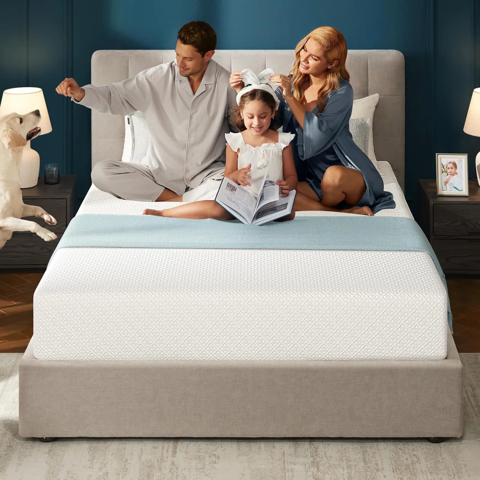 Seventable Twin Size 8 Inch Gel Memory Foam Mattress in a Box | Fiberglass Free, CertiPUR-US Certified, Breathable & Supportive
