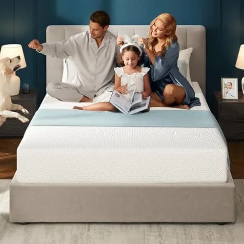 Seventable Twin Size 8 Inch Gel Memory Foam Mattress in a Box | Fiberglass Free, CertiPUR-US Certified, Breathable & Supportive thumbnail 1