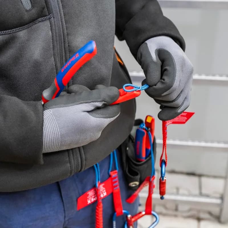 KNIPEX Tools 82 02 150 SBA TwinGrip Pliers, 15.25cm | Heavy-Duty Grip for Stripped Screws thumbnail 8