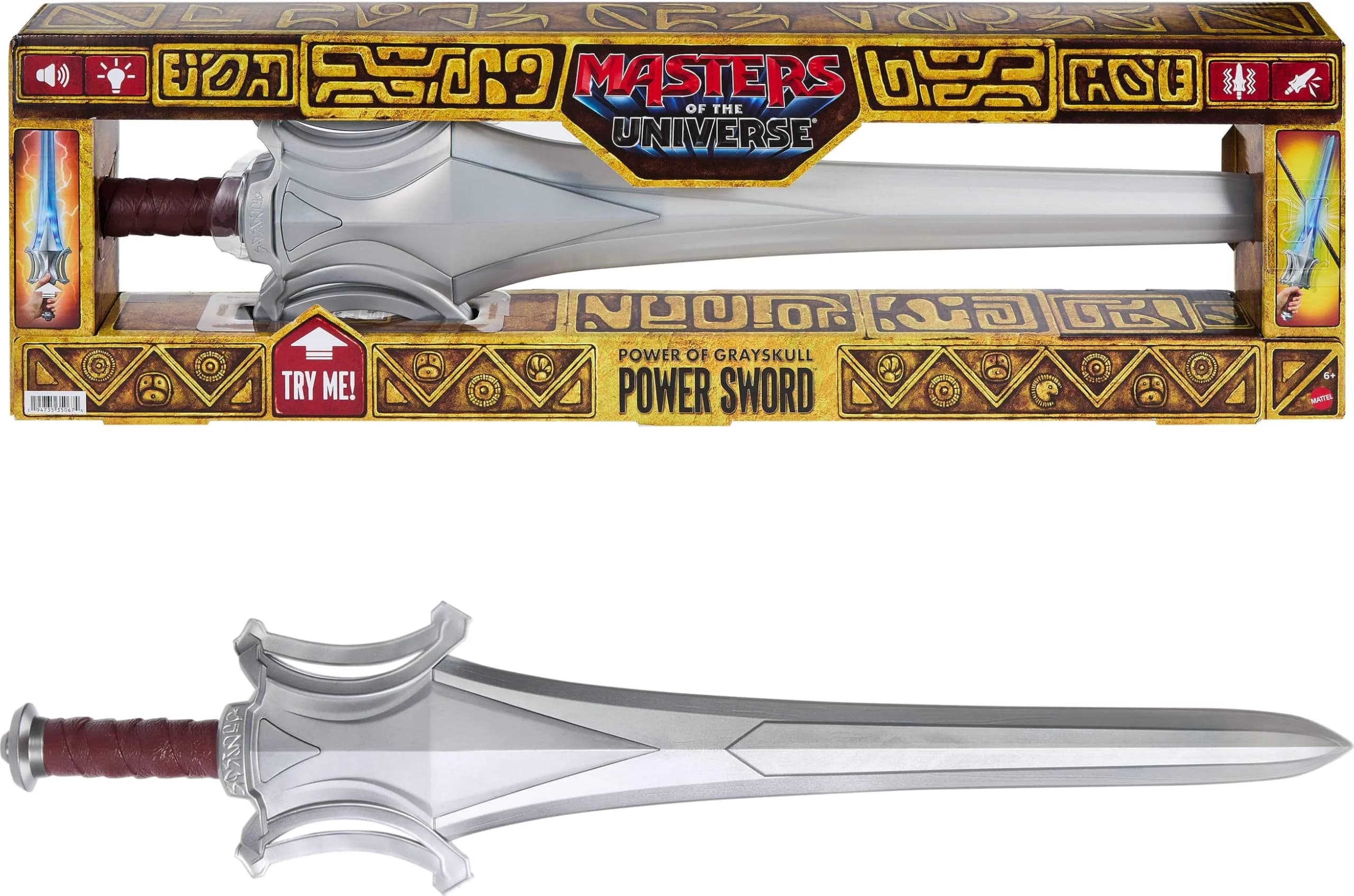 Masters of the Universe Power of Grayskull Sword | 27-Inch Movie Role Play Toy for Kids