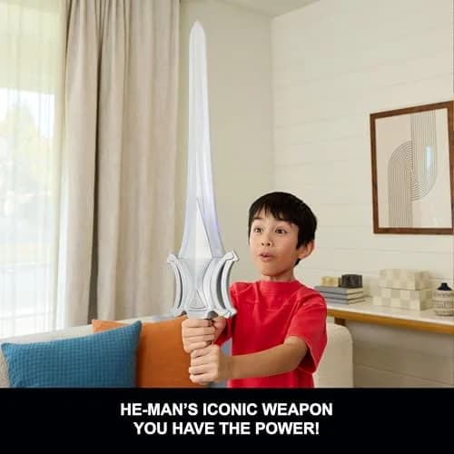 Masters of the Universe Power of Grayskull Sword | 27-Inch Movie Role Play Toy for Kids thumbnail 2