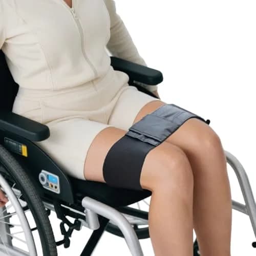 Rainbowstar Wheelchair Thigh Strap Leg Support for Elderly & Dementia | Elastic, Adjustable, Durable Support Strap thumbnail 1