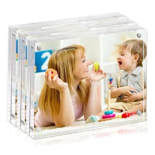 BP4U 8.5x11 Acrylic Picture Frame 3-Pack | Magnetic Double-Sided Display thumbnail 1