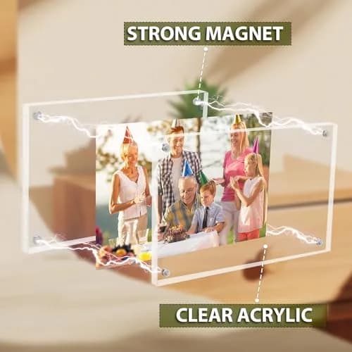 BP4U 8.5x11 Acrylic Picture Frame 3-Pack | Magnetic Double-Sided Display thumbnail 5