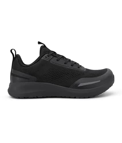 FEFELUIS Men's Zero Drop Running Shoes Wide Toe Box Black Size 9 (25.4cm / 9 US Wide) thumbnail 4