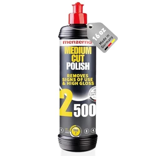 menzerna Medium Cut Polish 2500 | Abrasive Compound for Scratch Repair | 16 fl oz (473 ml) thumbnail 1