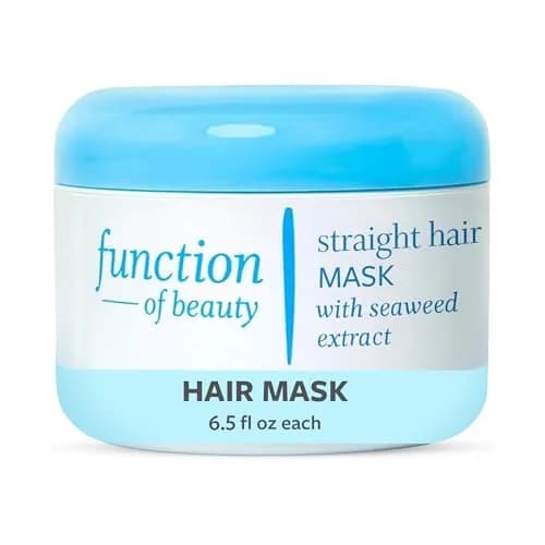 Function of Beauty Deep Conditioner Straight Hair Mask - Anti-Frizz 6.5 Fl Oz | Nourishing, Vegan, Sulfate-Free thumbnail 1