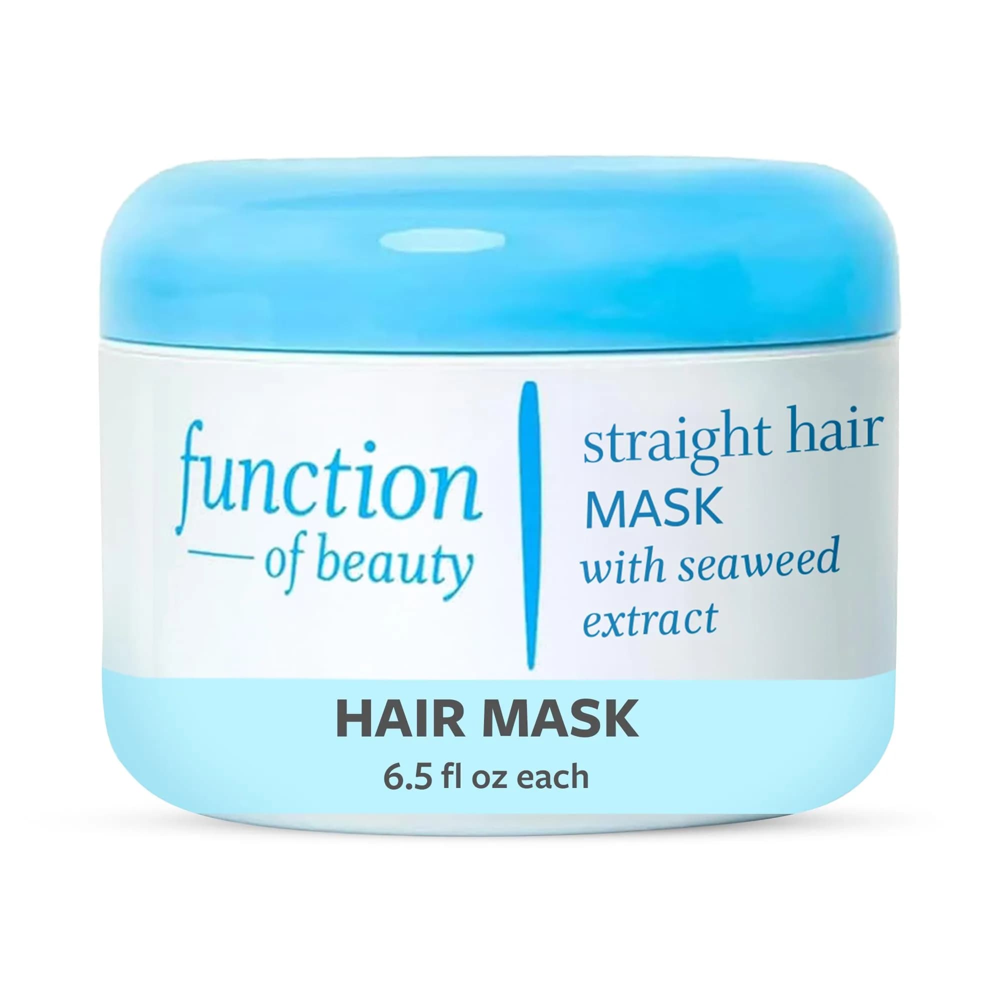 Function of Beauty Deep Conditioner Straight Hair Mask - Anti-Frizz 6.5 Fl Oz | Nourishing, Vegan, Sulfate-Free
