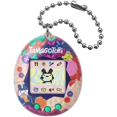 Tamagotchi Original Nano Pet - Tama Sewing Edition | Nostalgic Digital Toy for Kids 8+ - main product image