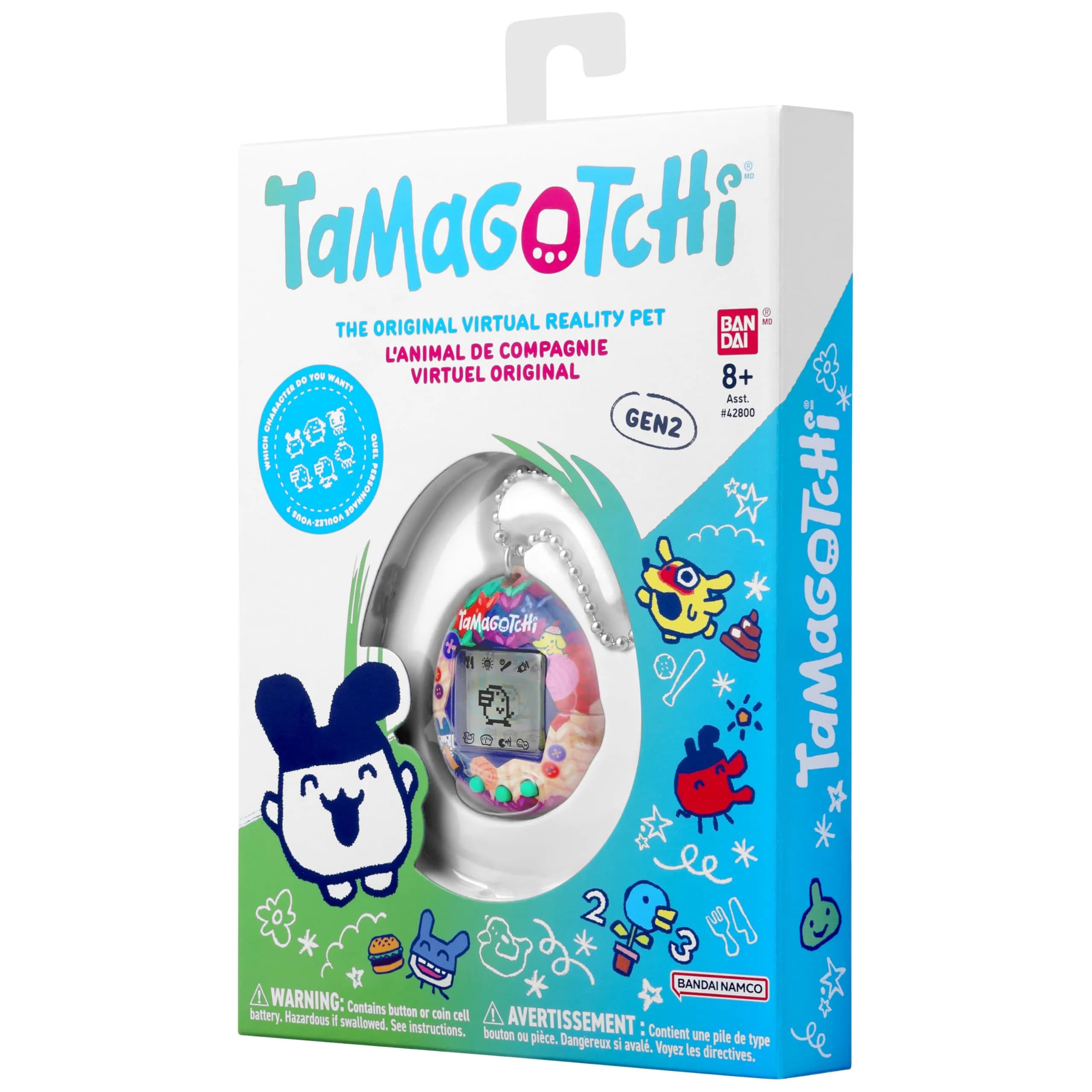 Tamagotchi Original - Tama Sewing Electronic Pet | Classic 1997 Generation 2 Programming - view 5