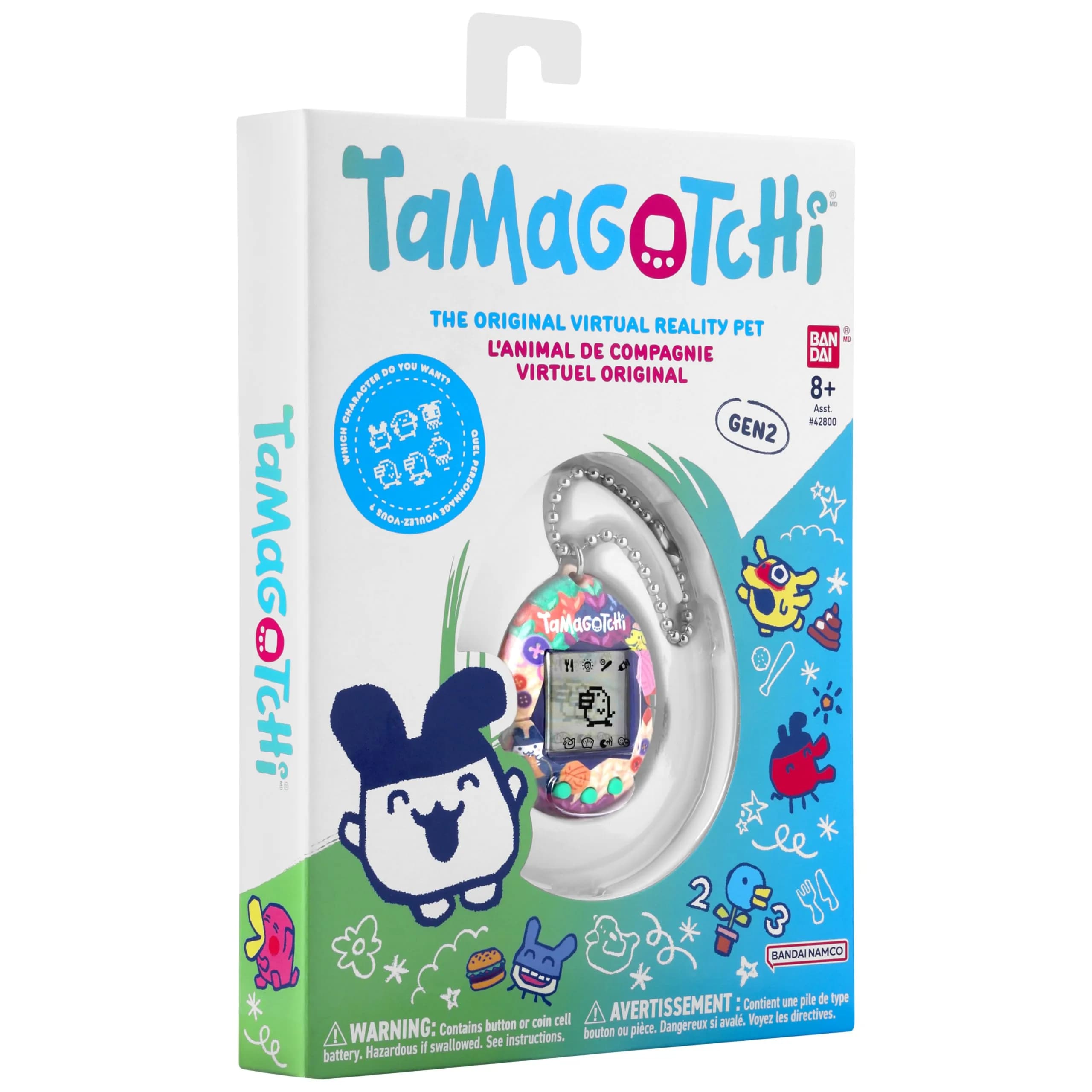 Tamagotchi Original - Tama Sewing Electronic Pet | Classic 1997 Generation 2 Programming - view 6