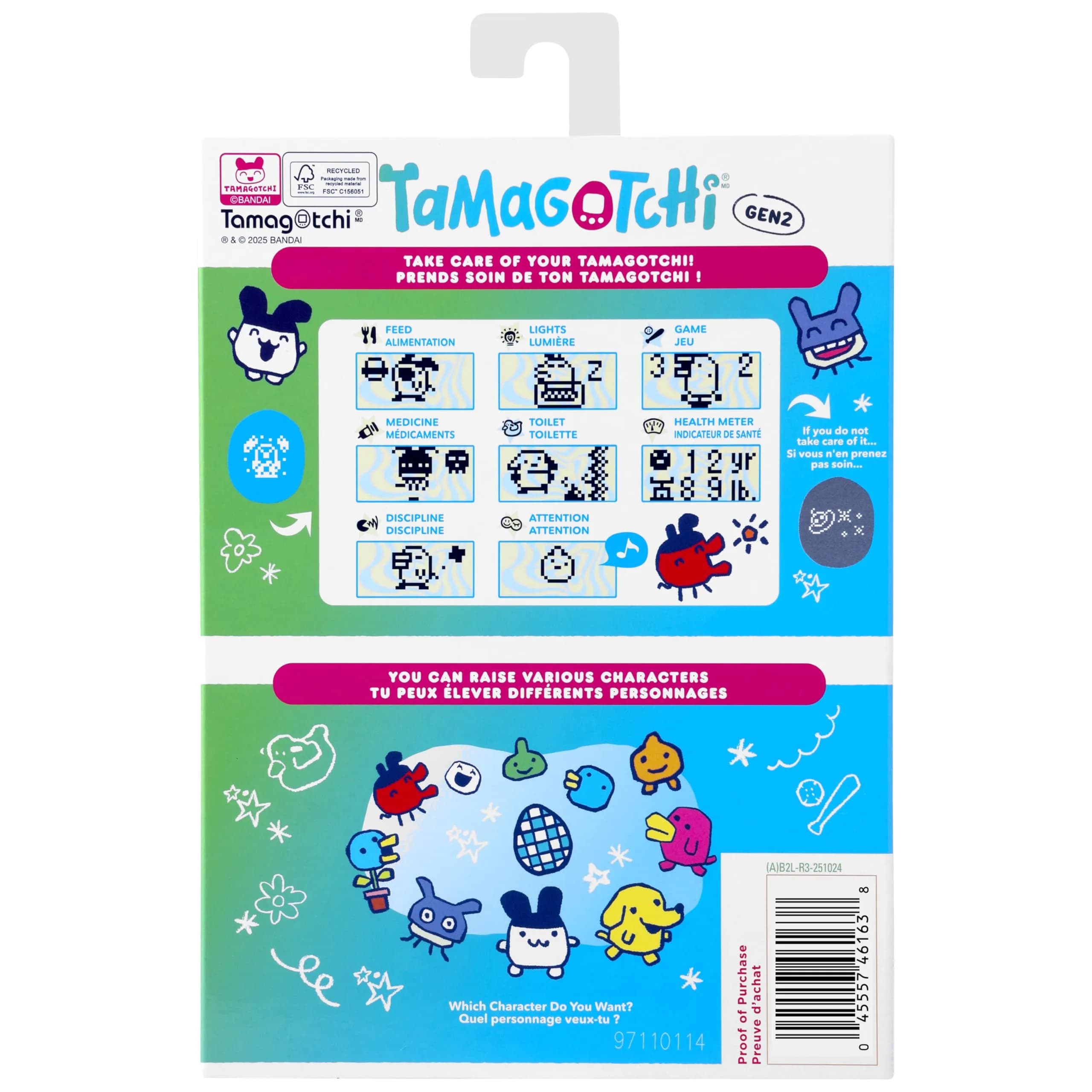 Tamagotchi Original - Tama Sewing Electronic Pet | Classic 1997 Generation 2 Programming - view 7