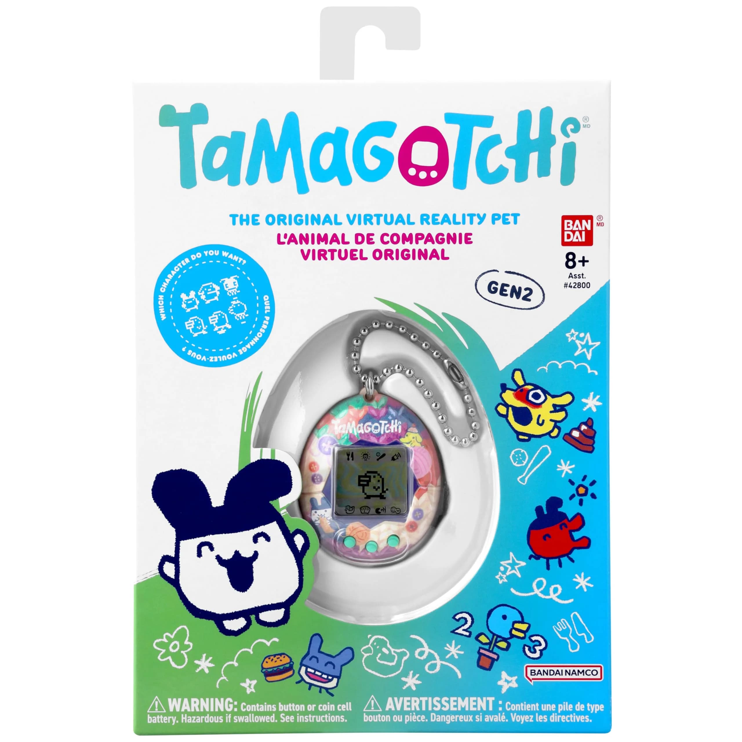 Tamagotchi Original - Tama Sewing Electronic Pet | Classic 1997 Generation 2 Programming - view 4