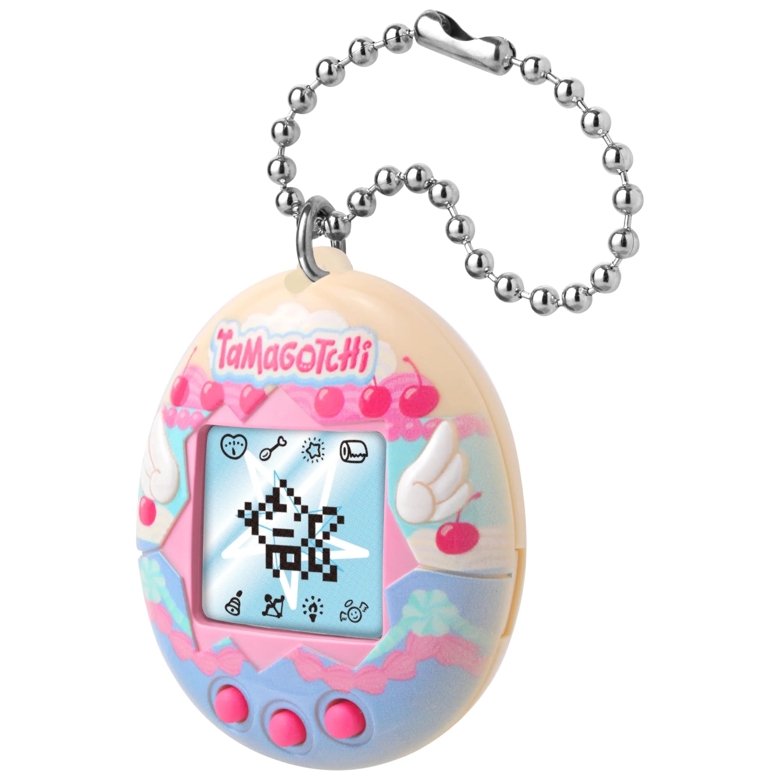 Tamagotchi Original Angel Cake Electronic Pet | Interactive Virtual Pet with Shooting Star Mini-Game - view 2