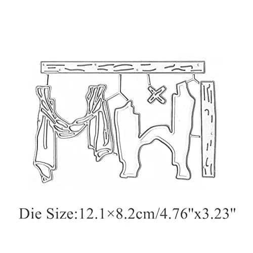 DIY Scrapbooking Artist Happy Easter Cross Metal Cutting Dies 12.1cm (4.76in) | Easter Crucifixion Frame Die Cuts for Card Making thumbnail 2