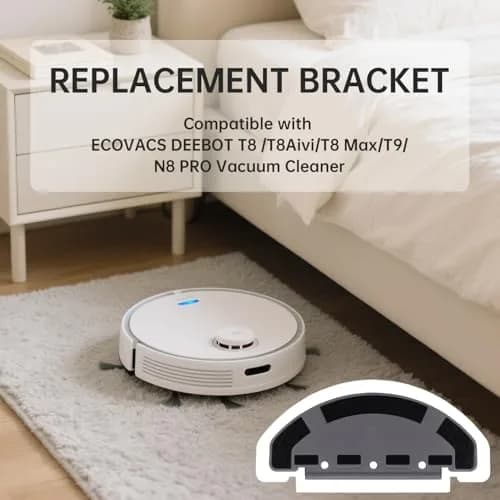 Sgizoku Mop Pad Plate Accessory for Ecovacs Deebot T8/T9/N8 Pro & Yeedi Vac Max 1 Pack | Stainless Steel Replacement Part thumbnail 2