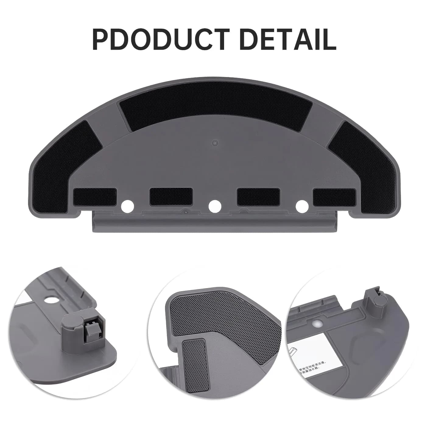 Sgizoku Mop Pad Plate Accessory for Ecovacs Deebot T8/T9/N8 Pro & Yeedi Vac Max 1 Pack | Stainless Steel Replacement Part - view 3