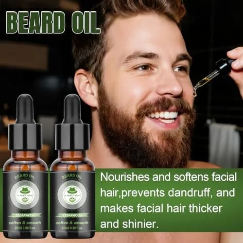 XIKEZAN Beard Kit for Men Grooming & Care w/Cedarwood-Soften,Soothe Beard | Complete Grooming Set for All Beard Types thumbnail 5