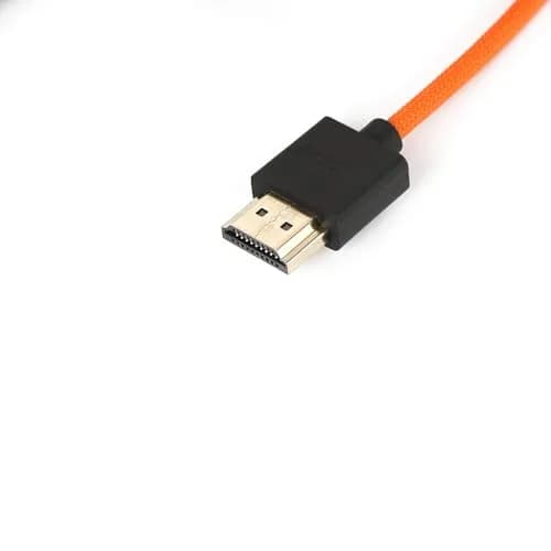 Eonvic HDMI 2.1 8K Cable 25cm | High Speed Braided Coiled Extender for Monitors & Cameras thumbnail 5
