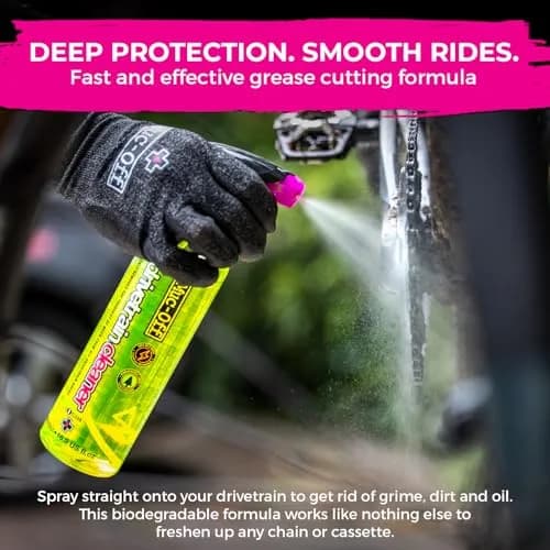 Muc-Off Bio Drivetrain Bike Chain Cleaner 500ml & X-3 Dirty Chain Machine Bundle | Deep Clean Tool with 120 Contact Points thumbnail 4