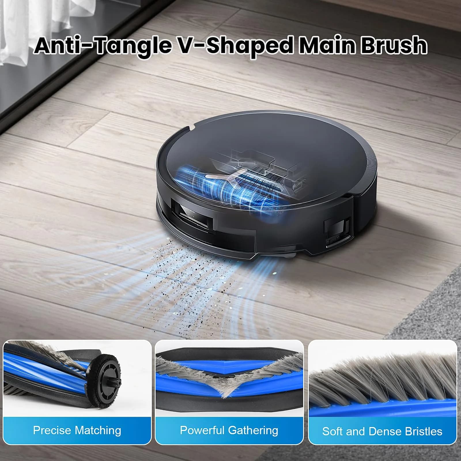 KTNAid Replacement Parts Kit for Ecovacs Deebot T50 Max Pro Omni Robot Vacuum | 24 Pcs Set - view 3