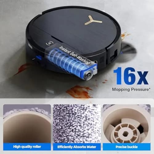 EOVWAEO 22-Piece Accessory Kit for ECOVACS DEEBOT X9 PRO Omni & T80s Robot Vacuum | Includes Main Brush, Mop, Filters, and Dust Bags thumbnail 4