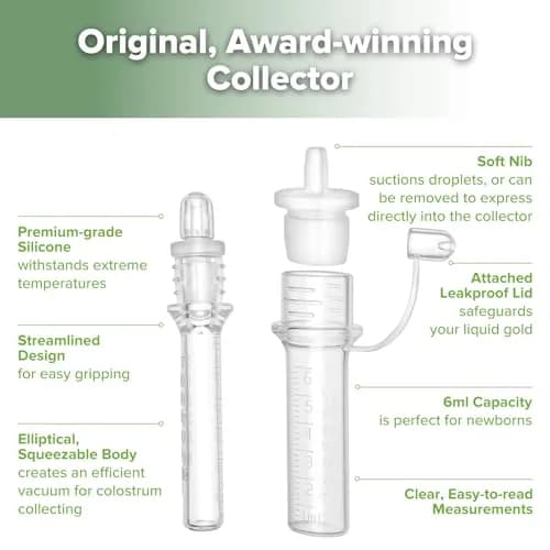 haakaa Silicone Colostrum Collector 6ml (0.2 fl oz) | Award-Winning Original Design thumbnail 4
