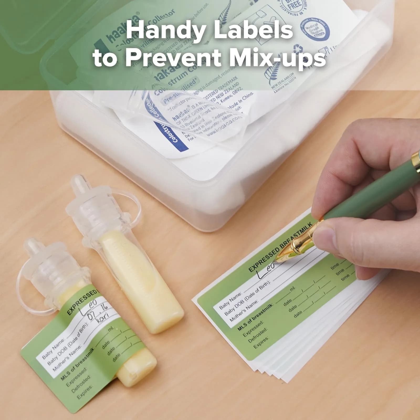 haakaa Silicone Colostrum Collector 6ml (0.2 fl oz) | Award-Winning Original Design - view 6