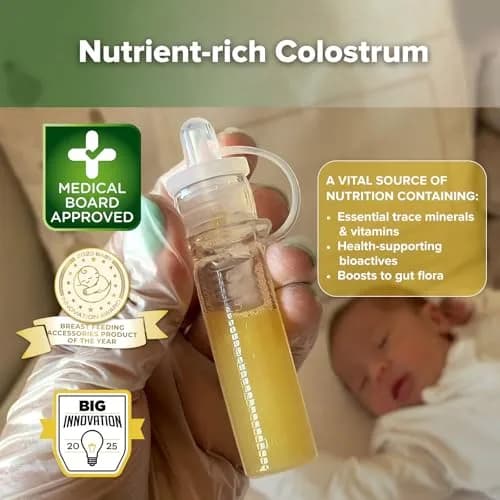 haakaa Silicone Colostrum Collector 6ml (0.2 fl oz) | Award-Winning Original Design thumbnail 2