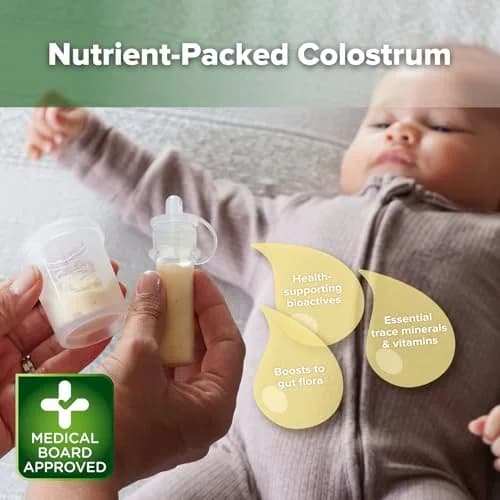 haakaa Silicone Colostrum Collector 6ml (6pcs) & 25ml Lidded Cup | BPA-Free, Reusable, Sterilizable thumbnail 2